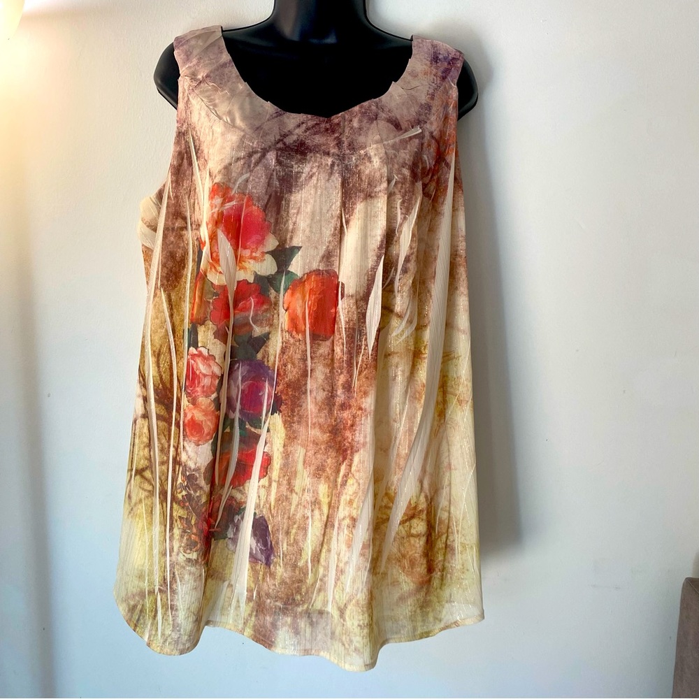 Lane Bryant Size 18 Sleeveless Women’s Blouse. .